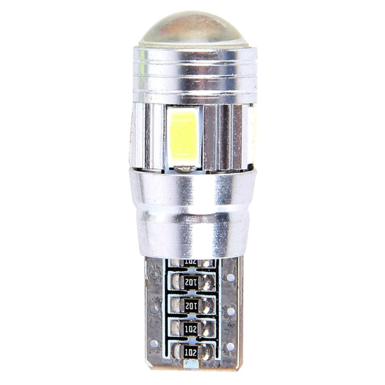 2 Stück T10 3W Eisblaues Licht 6 SMD 5630 LED Fehlerfreie Canbus Auto-Standlichter Lampe, DC 12V, 6 SMD 5630 LEDs