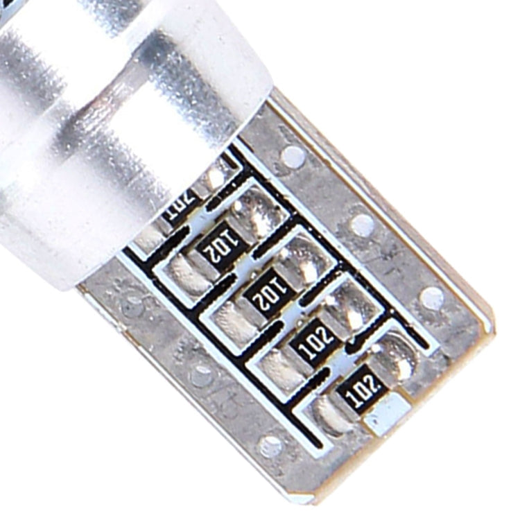 2 Stück T10 3W Eisblaues Licht 6 SMD 5630 LED Fehlerfreie Canbus Auto-Standlichter Lampe, DC 12V, 6 SMD 5630 LEDs