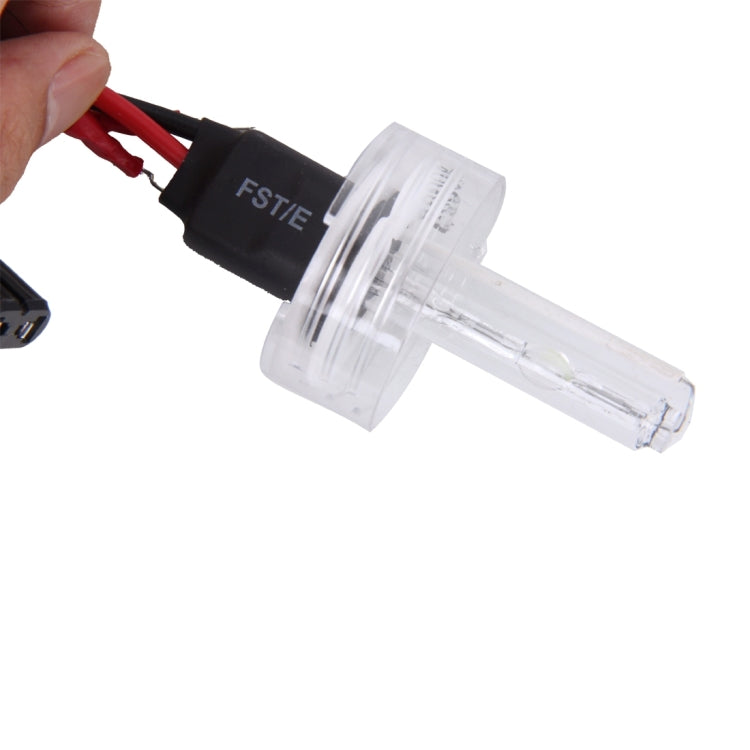 2PCS DC12V 35W H1 2800 LM HID Xenon Light Single Beam Super Vision Waterproof Head Lamp, Color Temperature: 6000K, H1