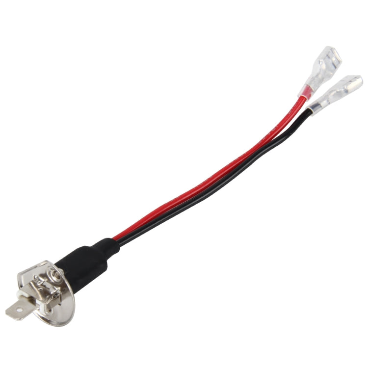 2 PCS Universal H1 Conversion Bulb Harness Wire Plugs Power Wire Adapter Connectors, H1 Wire 2