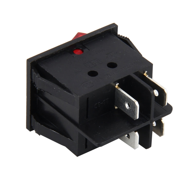 Car Truck Boat Switch Toggle Light Switch 4pin Waterproof 12/24V Car Auto Universal DIY 4 Pin Double Control Switch OFF-ON Push Button, Button 1