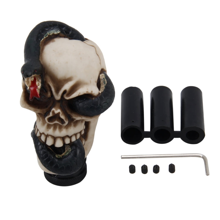 Universal Skull Car Gear Shift Knob Modified Car Gear Shift Knob Auto Transmission Shift Lever Knob Resin Gear Knobs, Skull Head Shape 9, Skull Head Shape 7, Skull Head Shape 6
