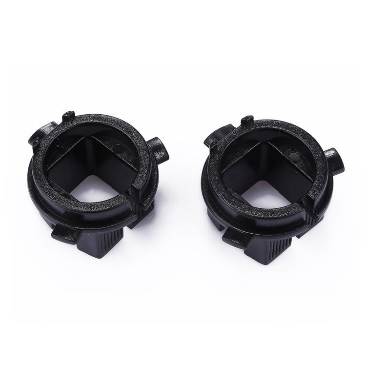 1 Pair H7 Xenon HID Headlight Bulb Base Retainer Holder Adapter for Kia/Sorrento/Attractions/Cool/Scarlett/New Polo/Gray/New Hacker/Wisdom/Lingdu, TK-032