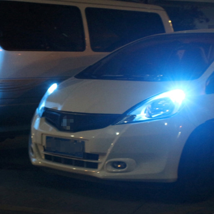 10 PCS T10 W5W DC 12V 1W 60LM Car Clearance Lights LED Marker Lamps with Decoder, Blue Light, White Light