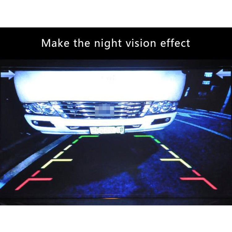 656×492 Effektive Pixel NTSC 60HZ CMOS II Wasserdichte Auto-Rückfahrkamera mit 4 LED-Lampen für Mazda 6, Mazda 6 Version 2005-2013