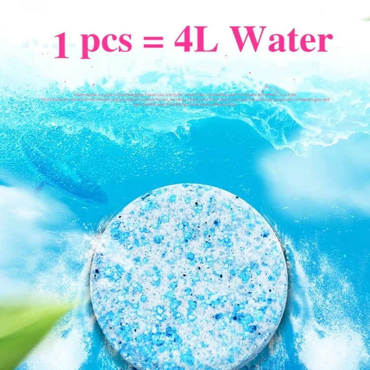 12 PCS Car Solid Wiper Fine Auto Window Cleaning Windshield Glass Cleaner Washer Tablets(1 PCS=4L Water), 12 PCS Glass Cleaner