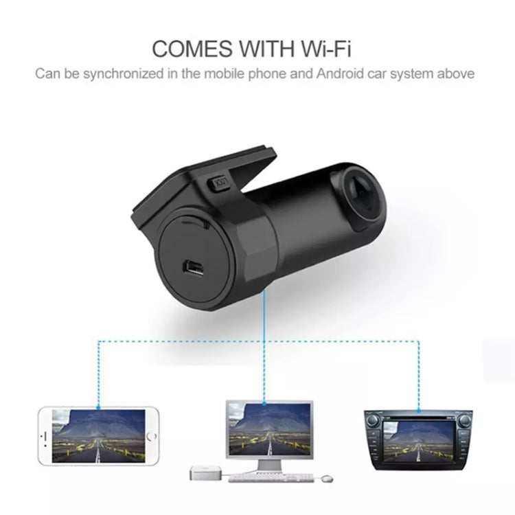 Mini Auto-Dashcam WLAN Monitor Full HD Dashcam Videorecorder Camcorder Bewegungserkennung, unterstützt TF-Karte & Android & IOS, K602