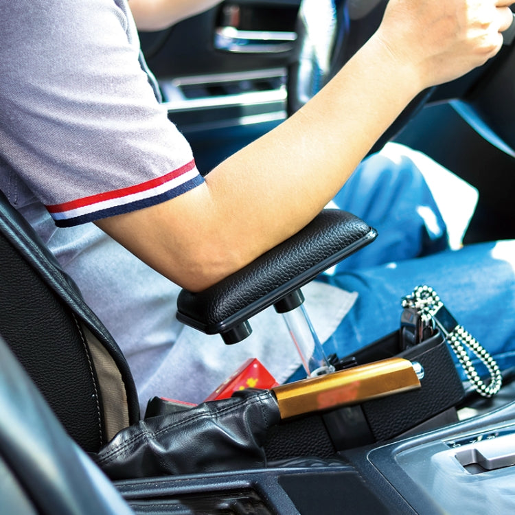 Universal Auto Multifunktions-Konsole Seitenfach Sitzlücken Seitenablagebox mit Ellbogenstützkissen, mit Pad