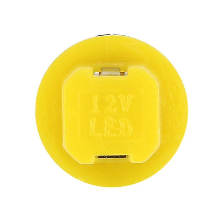 10 PCS 0.4W B8.5 Wedge Instrument Panel COB LED Light Dashboard Gauge Cluster Indicator Lamp Bulb, 0.4W B8.5