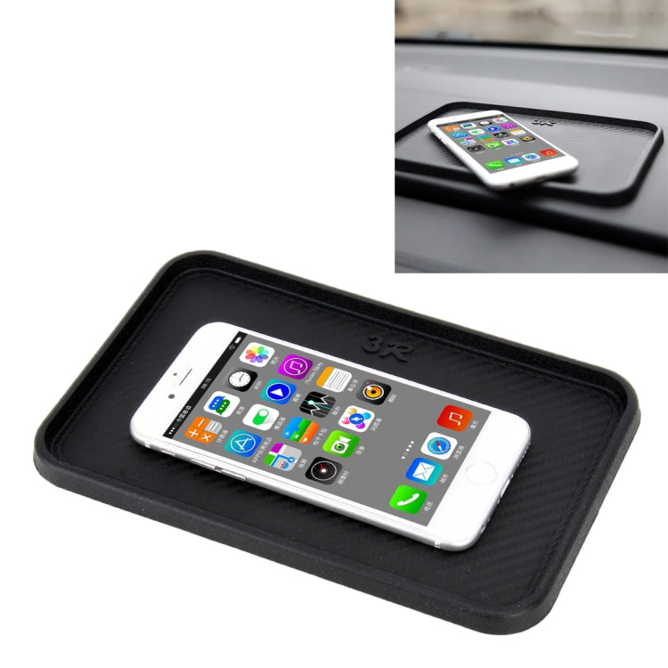 3R-2136 Auxiliary Multi-purpose Car Auto Soft Rubber Anti-slip Pad Mat Size: 20*12.5*1.0cm, 3R-2136
