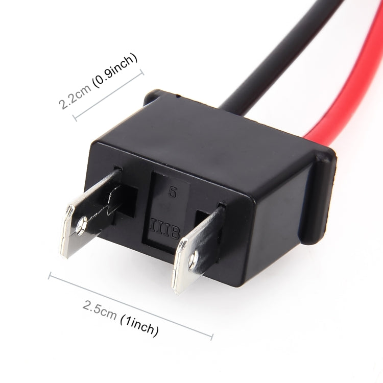1 Paar H7 Lampenfassung Stecker mit Kabel