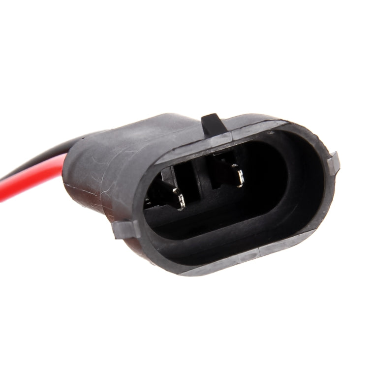 1 Pair H8 / H11 Bulb Holder Base Male Socket with Wire, H8 / H11