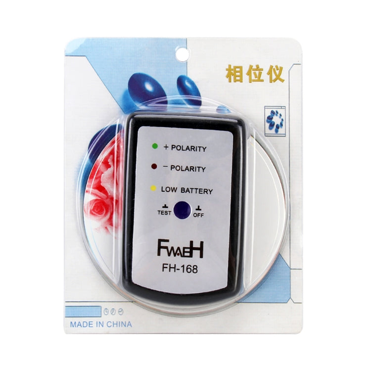 FH-168 Car Audio Speaker Polarity Tester Phase Meter, Audio Speaker Polarity Tester