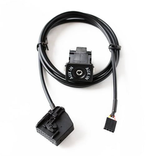 AUX Adapter Schalter Stecker + Kabelbaum für Volkswagen Audi MFD2 RNS2 / Ford, Kabellänge: 1,5 m, Für Volkswagen / Audi / Ford