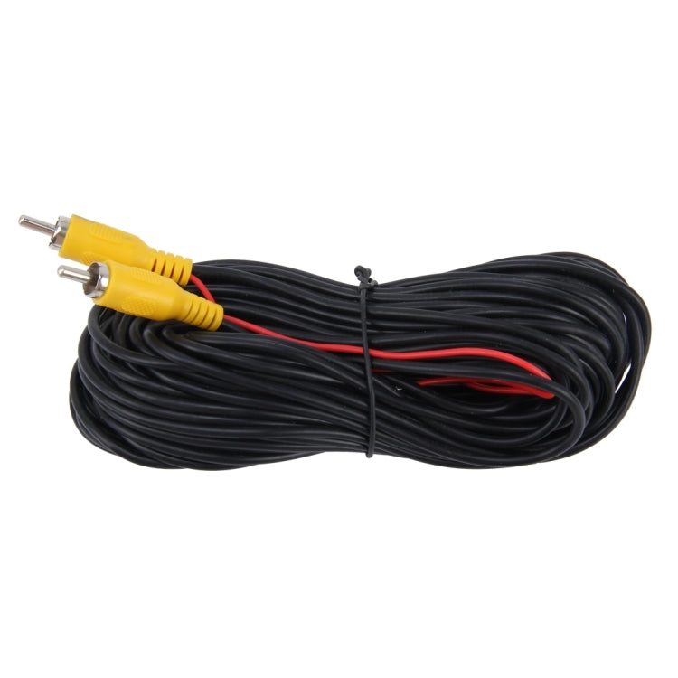Car Reverse Rear View Parking Camera Video Cable With Detection Wire, Cable Length: 15m, Cable Length: 15m