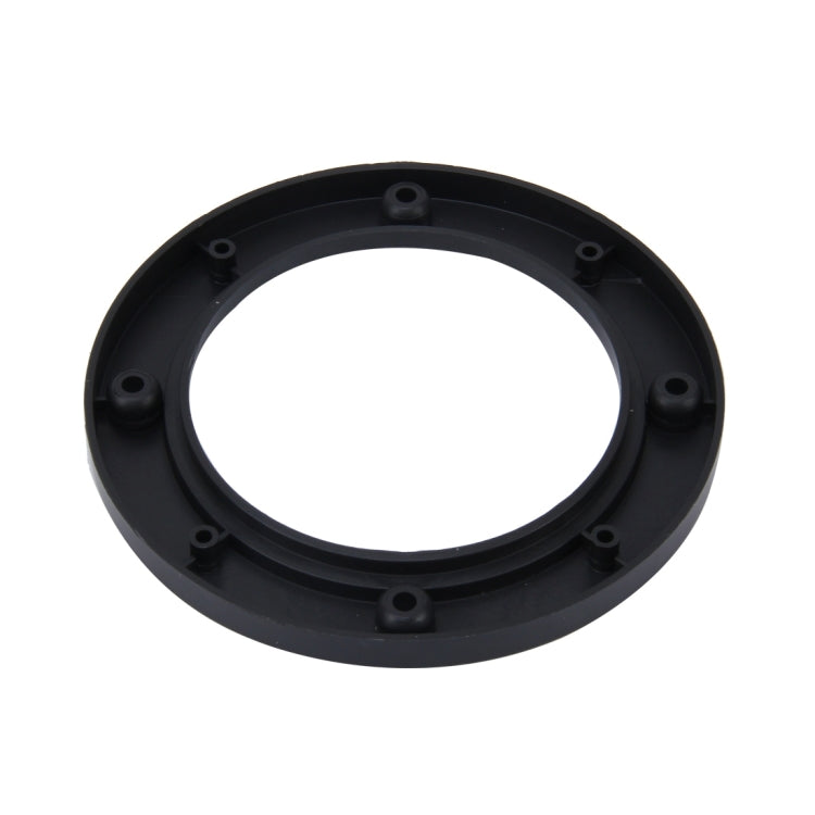 2 PCS 4 inch Car Auto ABS Loudspeaker Base Protection Hollow Cover Holder Mat, Inner Diameter: 10cm