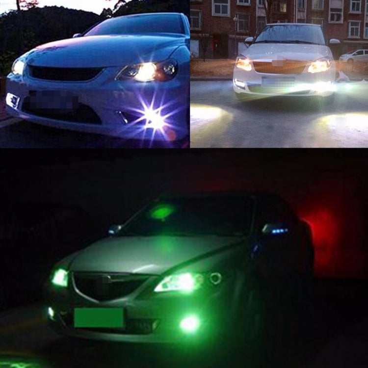 2 Stück 2W Auto Adleraugen Nebelscheinwerfer Blinker mit 12 SMD-4014 LED-Lampen, DC 12V Kabellänge: 55cm, SMD-4014, Eagle Eye Licht 12V/2W