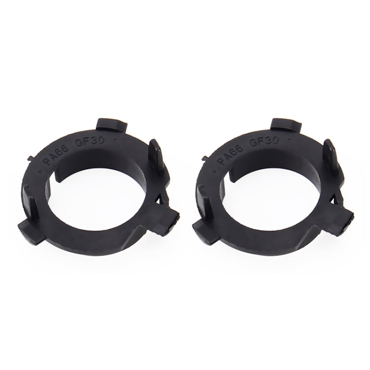 1 Paar H7 LED Scheinwerferbirnen Halter Adapter für KIA Sorento/Sportage R/Grand Santa Fe/K3/K4/K5, Hyundai Sonata Generation 9 (2015-2017)/Coupe/neuer Santafe/Veloster, Für KIA/Hyundai