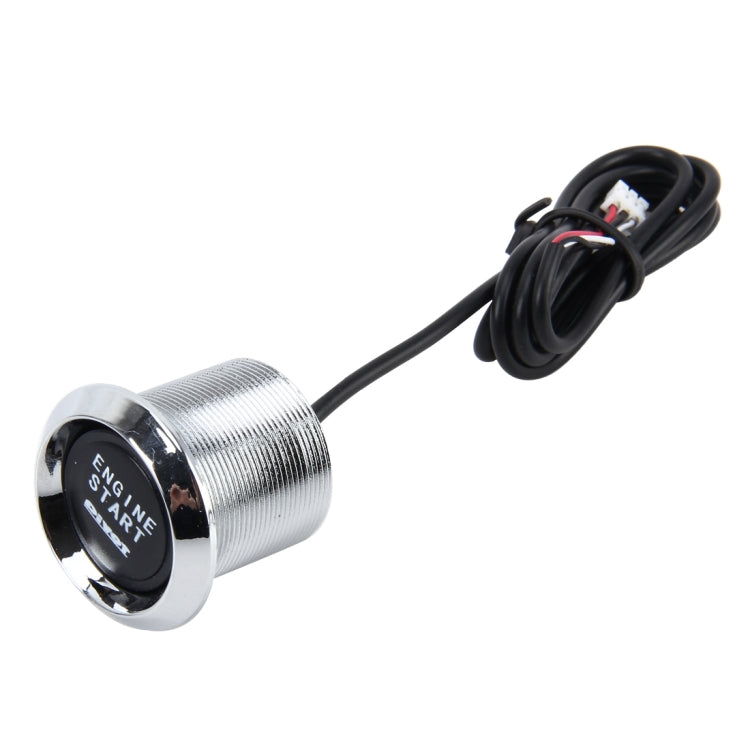 One-button Start Starter Switch with Illumination Engine Start Pivot Illumination Starter with Lighting, With Blue Lighting, With Red Lighting