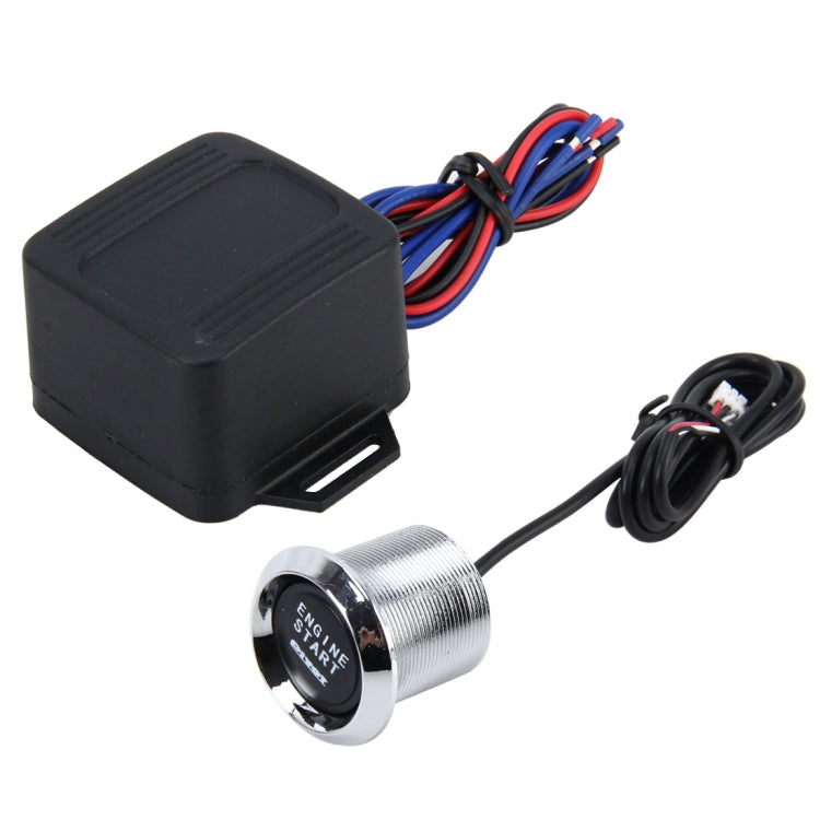 One-button Start Starter Switch with Illumination Engine Start Pivot Illumination Starter with Lighting, With Blue Lighting, With Red Lighting