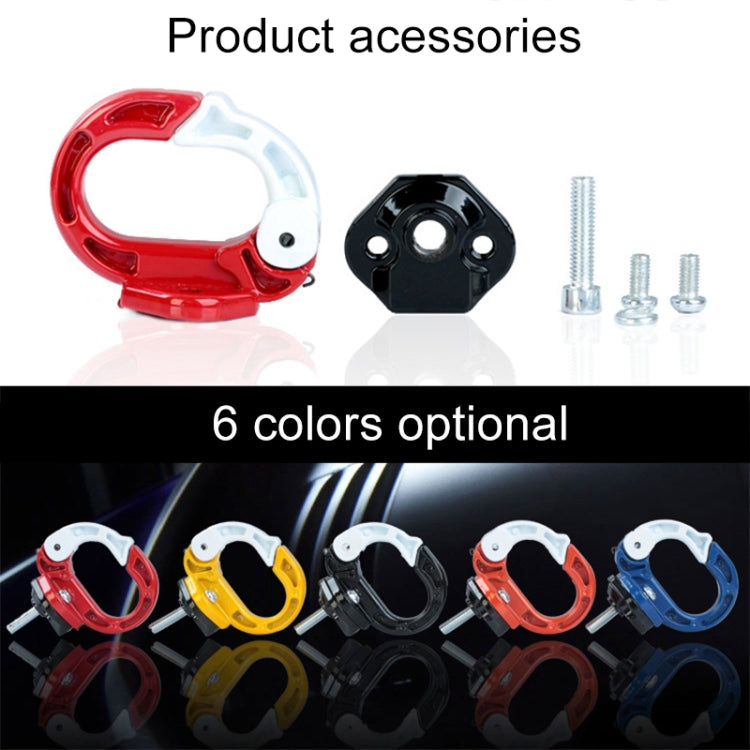 Durable Aluminum Alloy Bag Hook for Motorcycle / Bicycle