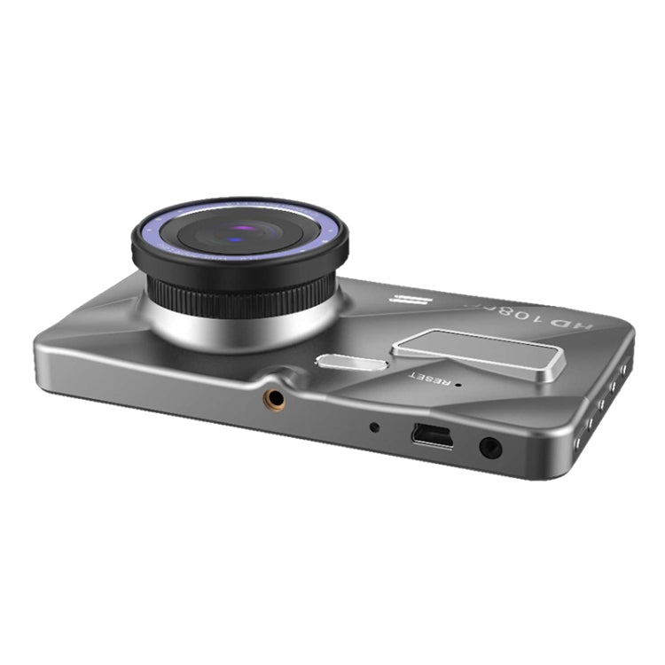X96 4 Zoll 2.5D Full HD 1080P Multifunktionale Smart Auto Dual-Objektiv Videorecorder Kamera Unterstützung TF-Karte / Bewegungserkennung, X96