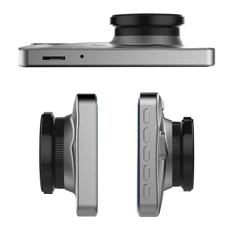 X96 4 Zoll 2.5D Full HD 1080P Multifunktionale Smart Auto Dual-Objektiv Videorecorder Kamera Unterstützung TF-Karte / Bewegungserkennung, X96