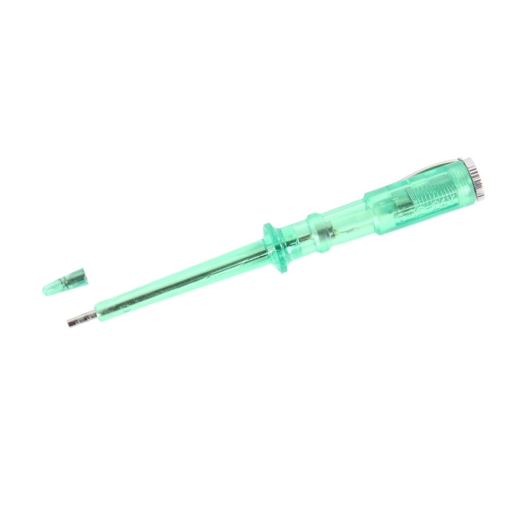 CNJB-85486 Stromprüfer und elektrischer Spannungsprüfer Stift-Set mit Krokodilklemme und austauschbarer Lampe 6-24V, Kabellänge: 80cm, Stromprüfer