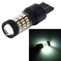 7443 5W 350LM 60LEDs DC 12V 6000K SMD-4014 Car Auto Brake Light Turn Signal Lights (White Light+Yellow Light), 7443 5W