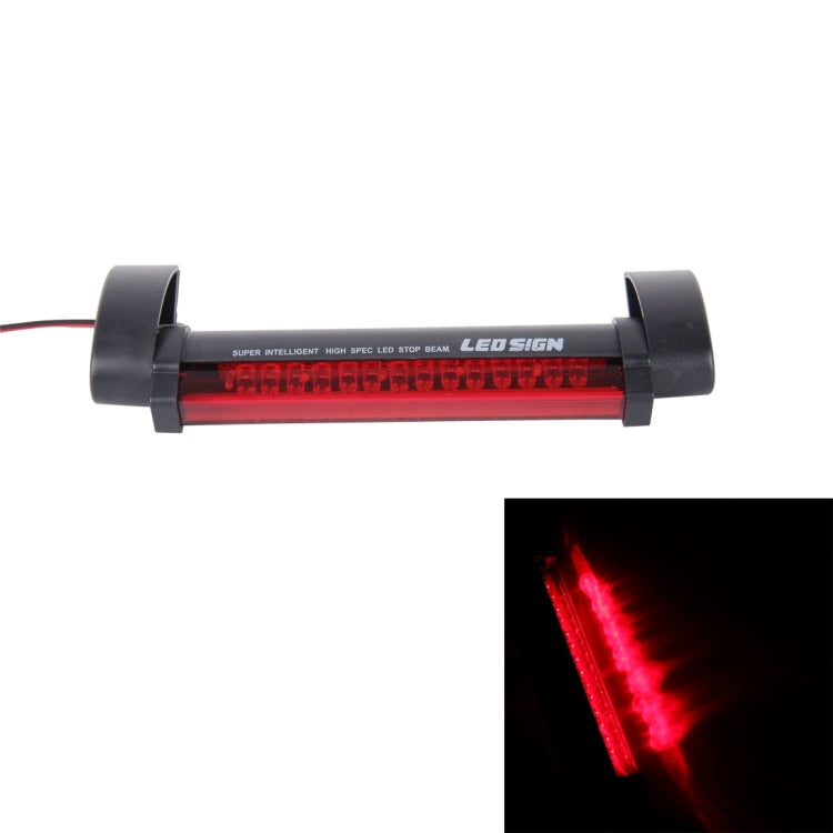 14 LEDs rotes Licht Auto dritte Bremsleuchte, DC 12V Kabellänge: 80cm, 14 LEDs