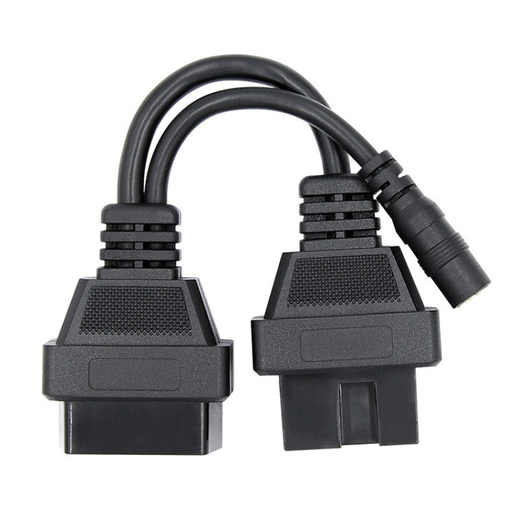 12 Pin to 16 Pin OBDII Diagnostic Cable for Mitsubishi, For Mitsubishi