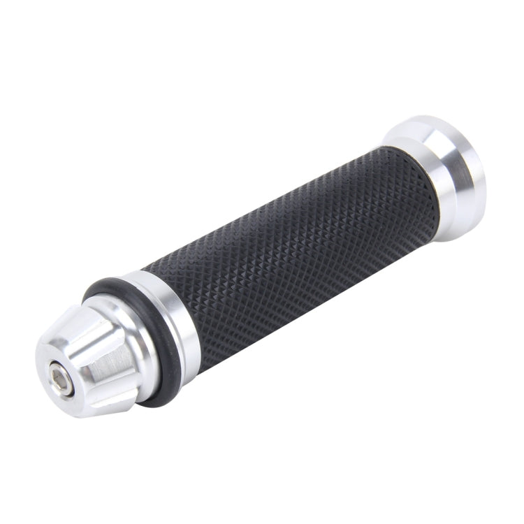 2 Stück Motorrad Net Texture Metall linker Lenkergriff mit Gummiabdeckung für Yamaha, links Yamaha