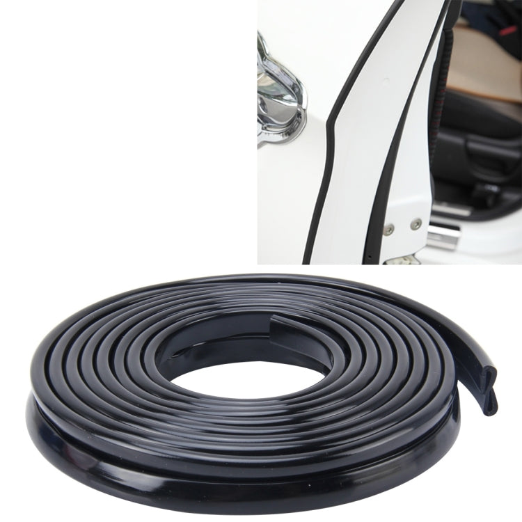 5.6m Car Decorative Strip Rubber Chrome Decoration Strip Door Seal Window Seal