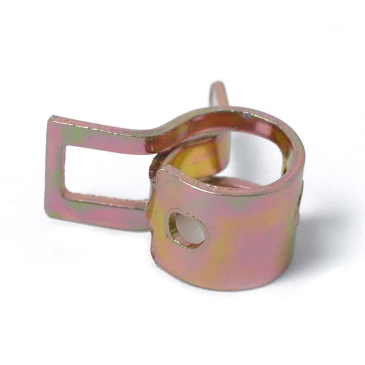 10 PCS 14mm Car Spring Clip Fuel Line Hose Clip Water Pipe Air Tube Clamp Fastener, 10 PCS 14mm