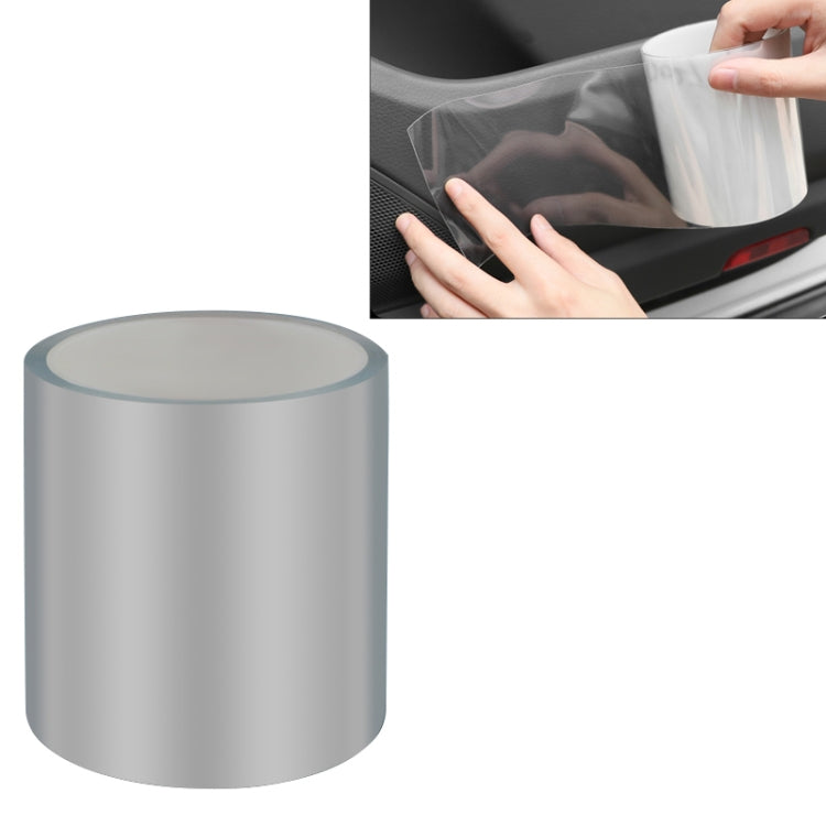 Universal Car Door Invisible Anti-collision Strip Protection Guards Trims Stickers Tape, Size: 10cm x 5m, Size: 10cm x 5m