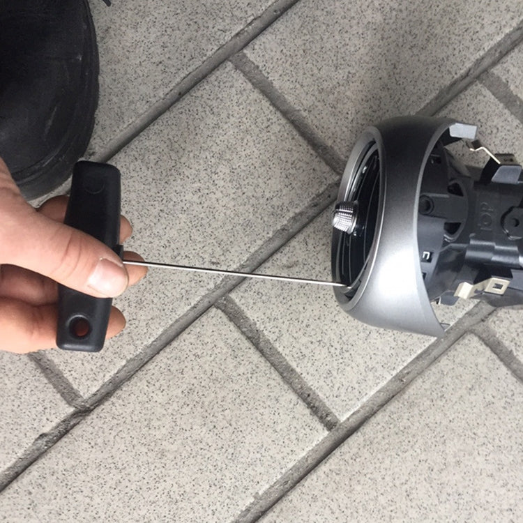 20 cm Auto-Armaturenbrett-Ausbauwerkzeug, Auto-Ausbauwerkzeuge, Aufbewahrungsbox, Luftauslass-Ausziehwerkzeug für Mercedes-Benz 140589023300 / Audi T40207, Für Mercedes-Benz / Audi