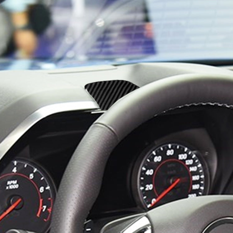 Car Carbon Fiber Dashboard Decorative Sticker for Chevrolet Camaro 2017-2019, Dashboard