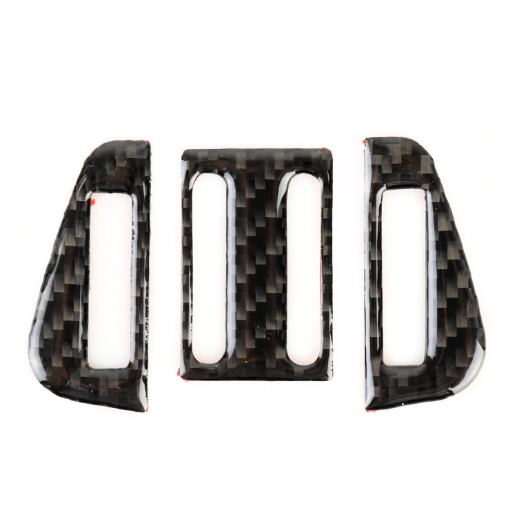 Carbon Fiber Car Air Outlet Decorative Sticker for Jaguar F-PACE, Air Outlet
