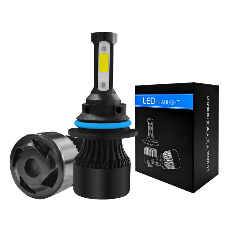 2 STÜCK S2 9004 / HB1 DC9-36V / 25W / 6000K / 2500LM IP68 Auto-LED-Scheinwerferlampen, 9004 / HB1