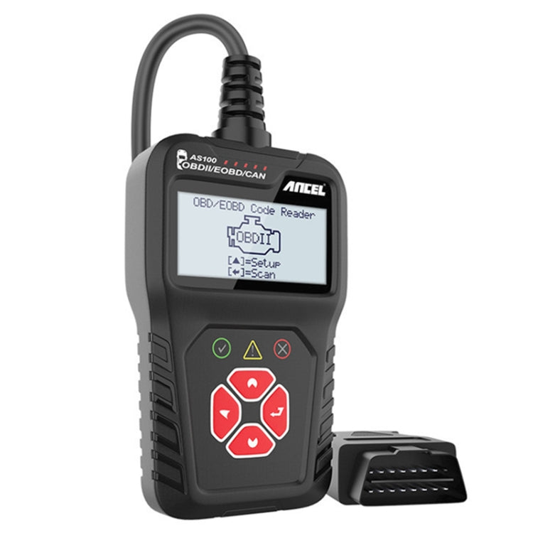 Ancel AS100 Auto-Fehlerdiagnosegerät OBDII Motorkontrollleuchte zurücksetzen