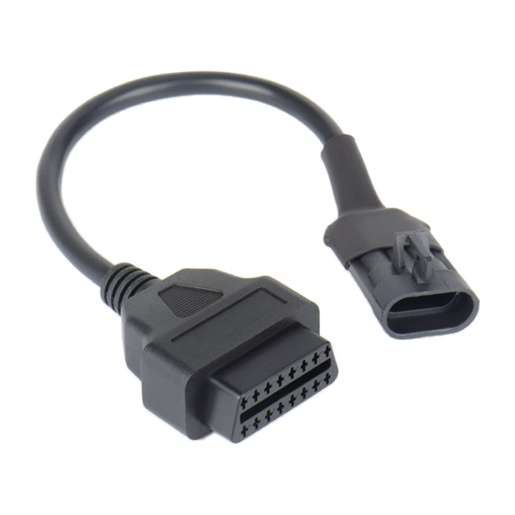 Motorcycle OBD II 3Pin Adapter Cable for CFMOTO, For CFMOTO