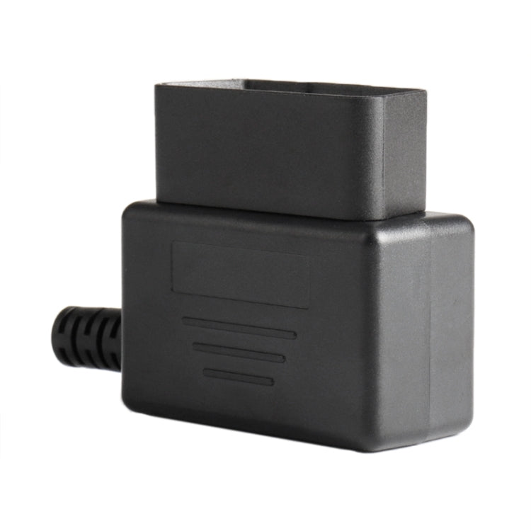 16PIN Car OBD 2 Male Connector OBD Plug + Case + SR, Male