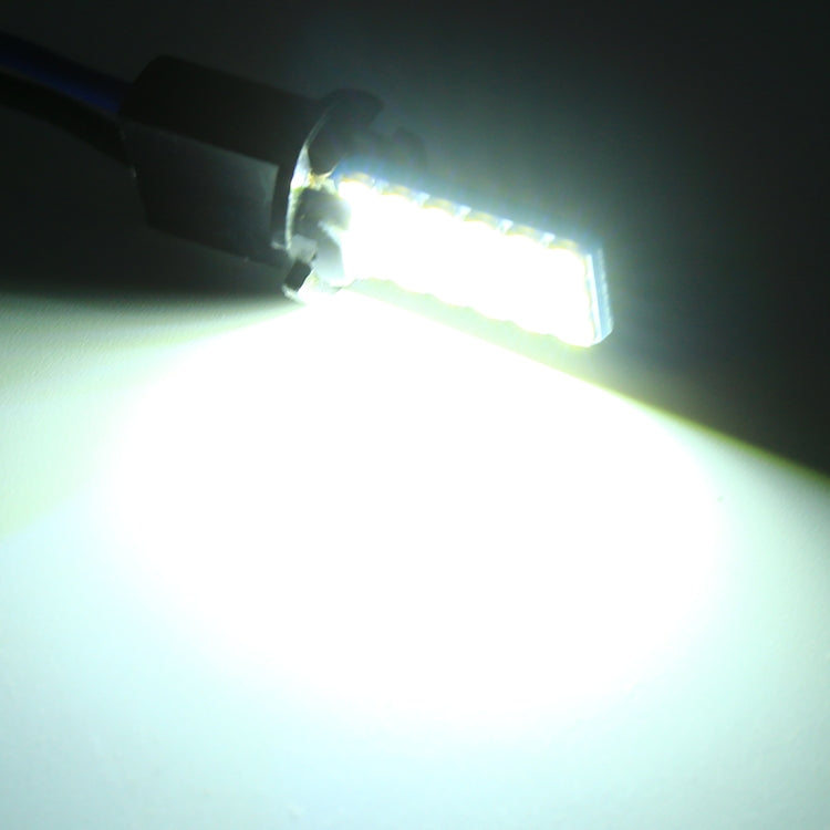 2 PCS T10 / W5W / 168 DC12V 1.8W 6000K 140LM 18LEDs SMD-3030 Car Reading Lamp Clearance Light, with Decoder, 18LEDs SMD-3030