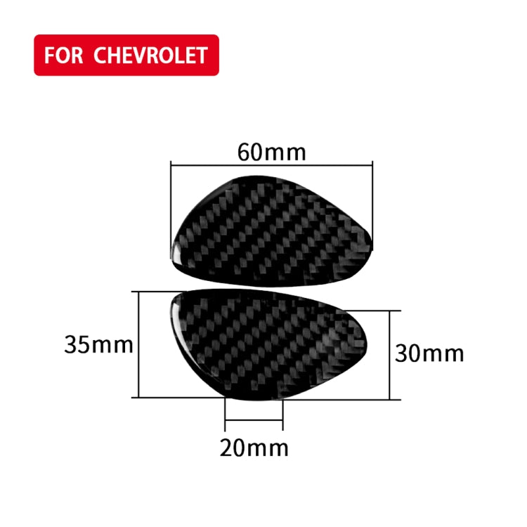 Car Carbon Fiber Center Control Gear Shift Panel Decorative Sticker for Chevrolet Cruze 2009-2015, Left and Right Drive Universal, Gear Shift Panel