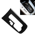 Auto-Kohlefaser Mittelkonsole Schaltknaufabdeckung Dekorativer Aufkleber für Chevrolet Cruze 2009-2015, Links- und Rechtslenker Universal, Schaltknaufposition