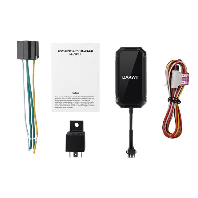 TK300 4G GPS / GPRS / GSM Echtzeit Auto-LKW-Fahrzeug-Tracking-GPS-Tracker mit Batterie und Relais, TK300