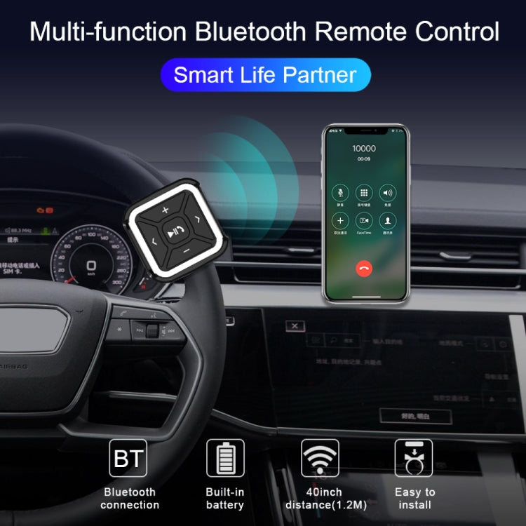 BT009 Bluetooth Hands-Free Controller for Car, Bike & Motorcycle