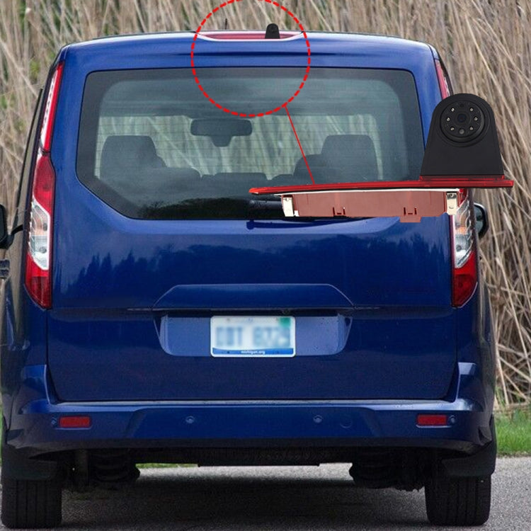 PZ477 Car Waterproof 170 Degree Brake Light View Camera for Ford Transit Custom, PZ477