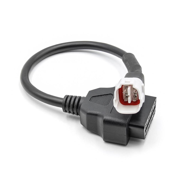 Motorcycle OBD Female to 4PIN Connector Cable for Yamaha