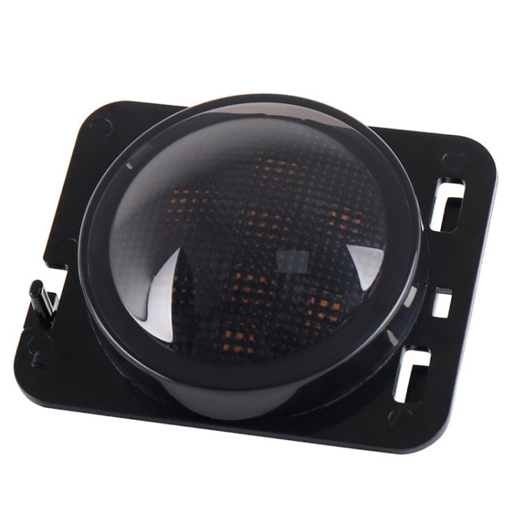 2 PCS 8W DC 12V Car SUV Refit LEDWheel Eyebrow Turn Signal for Jeep Wrangler JK 07-17, Specification: Butt Assembly Without Aperture, Specification: Butt Assembly Without Aperture